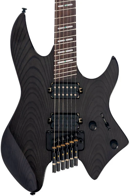 SIRE X6 6 HEADLESS TBLK LARRY CARLTON GUITARRA ELECTRICA TRANSPARENT BLACK