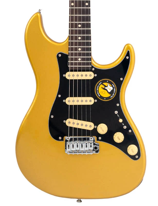 SIRE S3 NEW GEN MG LARRY CARLTON GUITARRA ELECTRICA METALLIC GOLD