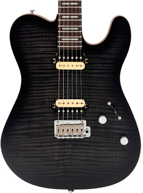 SIRE T7 FM NEW GEN TBLK LARRY CARLTON GUITARRA ELECTRICA TRANSPARENT BLACK