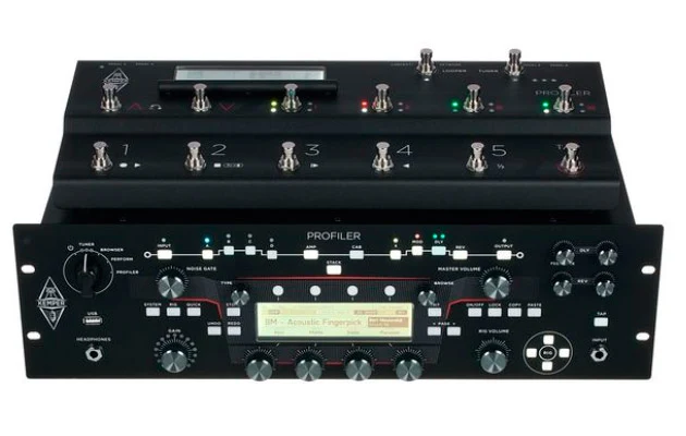 KEMPER -PACK- PROFILING RACK MK2 CON PEDALERA REMOTE AMPLIFICADOR RACK GUITARRA