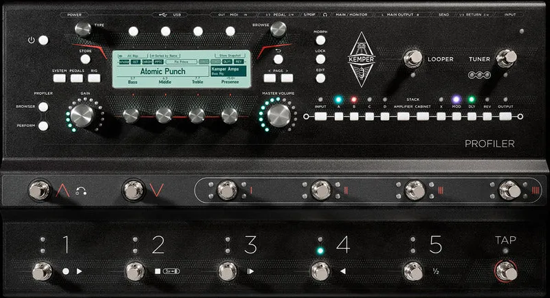 KEMPER PROFILER STAGE MK2 PEDALERA