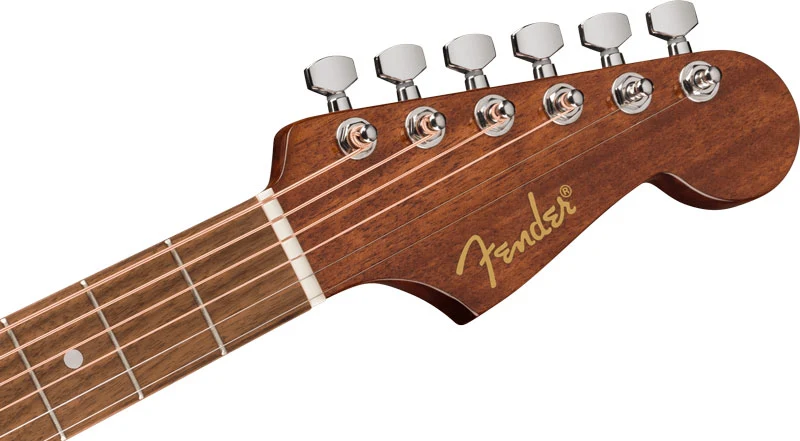 FENDER CALIFORNIA STANDARD REDONDO MINI WN GUITARRA ACUSTICA NEGRA