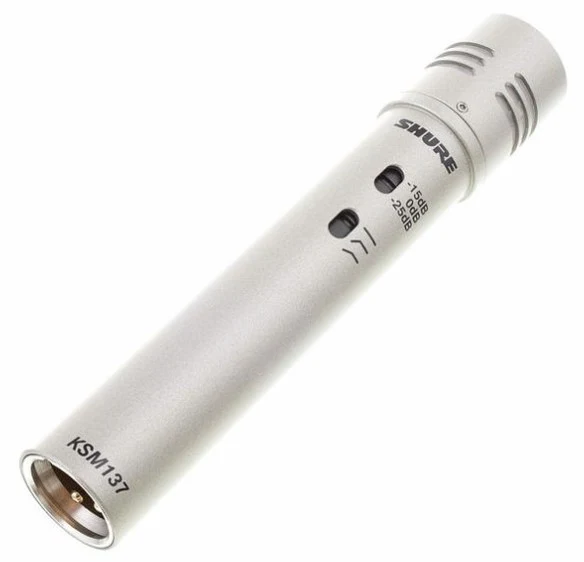SHURE KSM137SL STEREO PAREJA MICROFONOS DE CONDESADOR ESTEREO