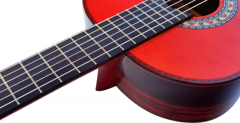 ANTONIO DE TOLEDO TOMATITO ROJA GUITARRA FLAMENCA
