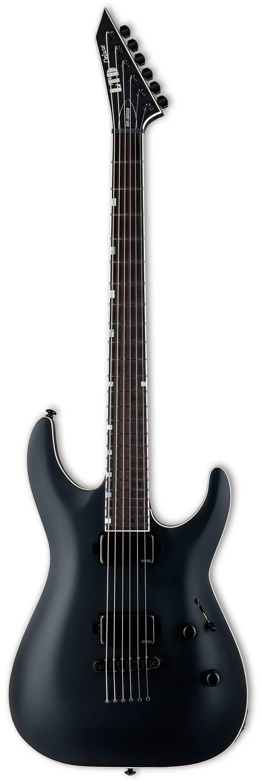 ESP LTD MH1000 BARITONE BLKS GUITARRA ELECTRICA BLACK SATIN