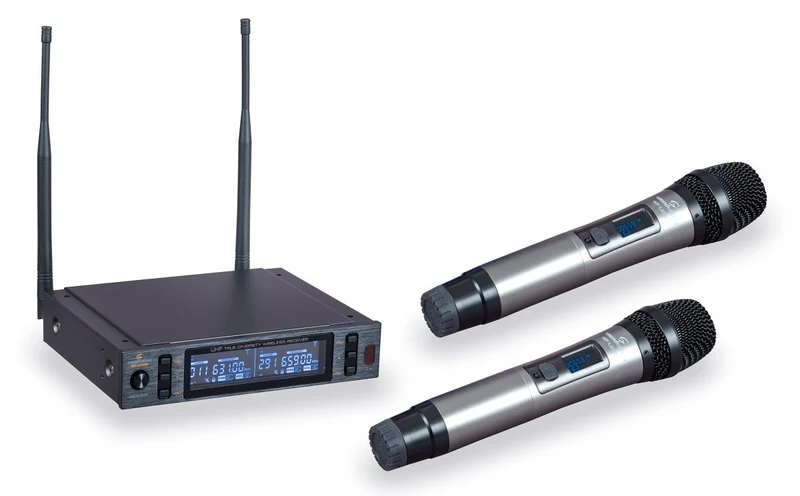 SOUNDSATION WF-U2302HH SISTEMA INALAMBRICO CON DOS MICROFONOS DE MANO