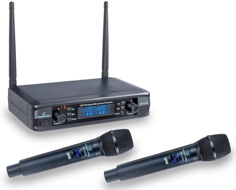 SOUNDSATION WFU300HH A2 SISTEMA INALAMBRICO DOS MICROFONOS DE MANO