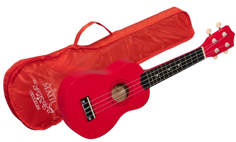 SOUNDSATION SUNNY 10 RD UKELELE SOPRANO ROJO