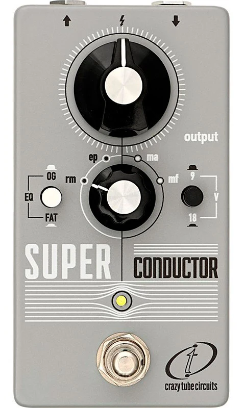 CRAZY TUBE SUPERCONDUCTOR PEDAL BOOSTER