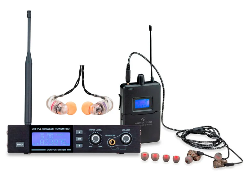 SOUNDSATION -PACK- WF U199 SISTEMA INALAMBRICO INEAR + AURICULARES JTS IE1