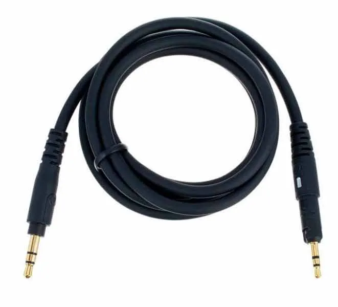AUDIO TECHNICA 387301600 CABLE RECTO 1.2 M PARA AURICULARES NEGRO