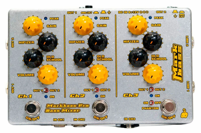 MARKBASS PRO BASS MIXER PEDAL MEZCLADOR