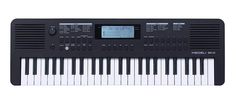MEDELI MK49 BK TECLADO PORTATIL 49 TECLAS