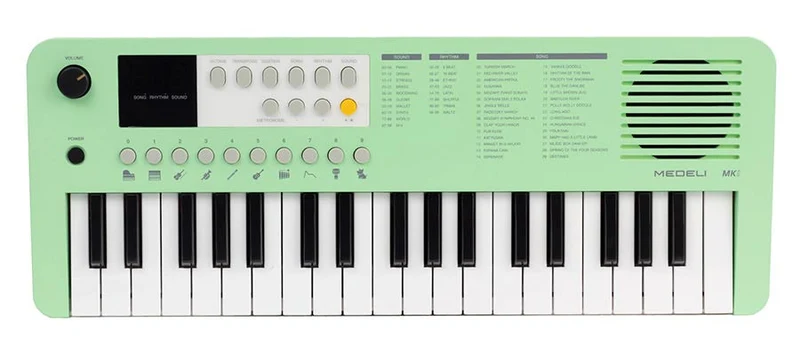 MEDELI MK1 GN TECLADO PORTATIL 37 TECLAS VERDE