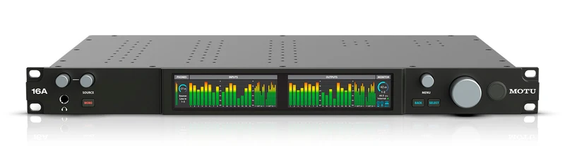 MOTU AVB 16A 2025 INTERFAZ DE AUDIO 32 ENTRADAS