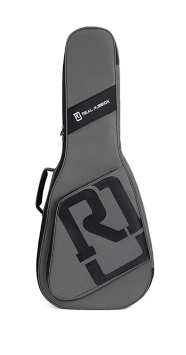 REAL MISSION FRMAGR FUNDA PARA GUITARRA ACUSTICA GRIS