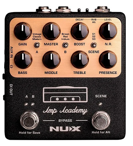 NUX NGS-6 AMP ACADEMY PEDAL MULTIEFECTOS