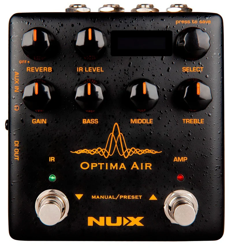 NUX NAI-5 OPTIMA AIR SIMULADOR GUITARRA ACUSTICA CON IR Y EFECTOS
