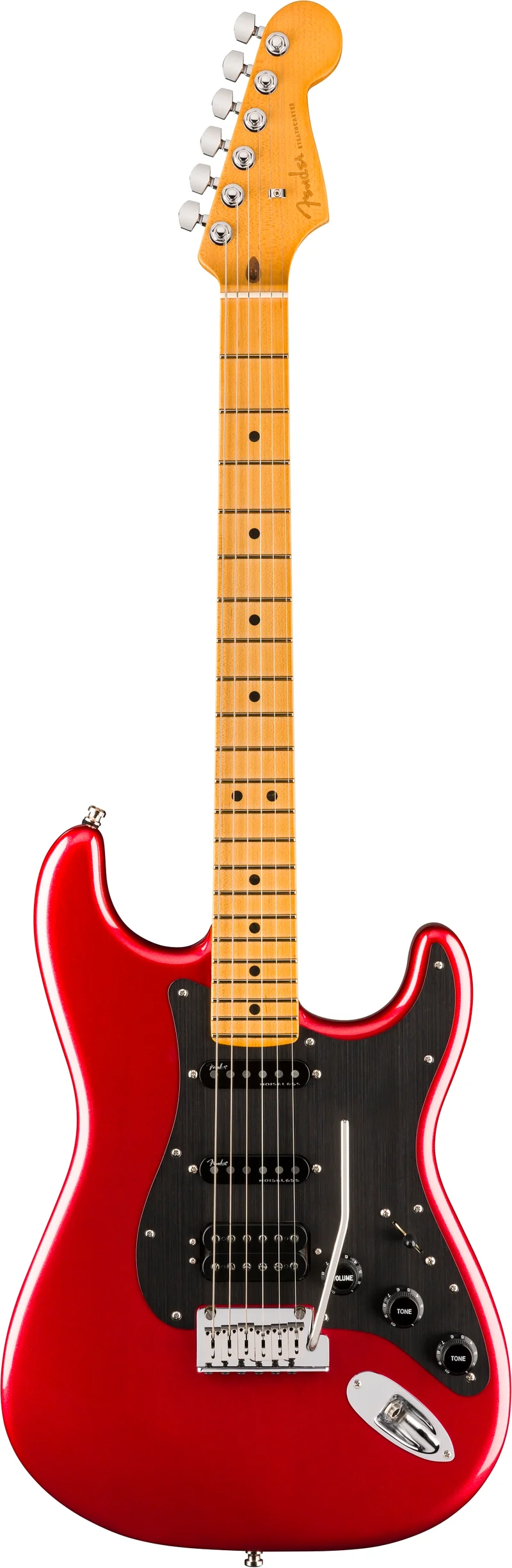 FENDER AMERICAN ULTRA II STRATOCASTER HSS MN GUITARRA ELECTRICA SINISTER RED