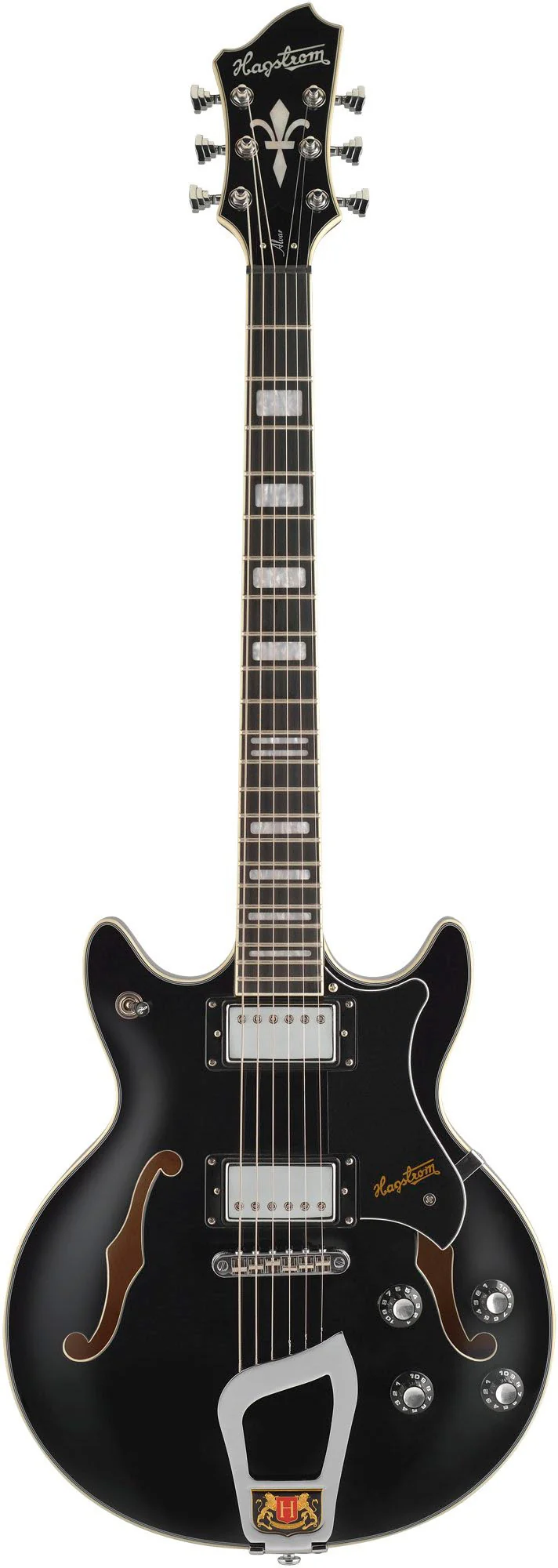 HAGSTROM ALVAR BLK GUITARRA ELECTRICA NEGRA