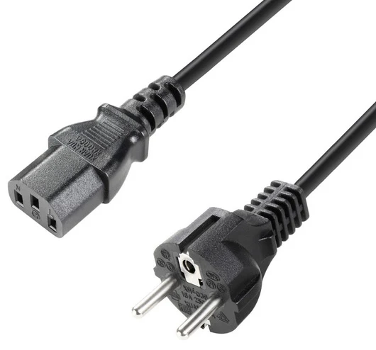ADAM HALL K3PKD0300 CABLE CORRIENTE IEC CEE 7 7 C13 3 METROS