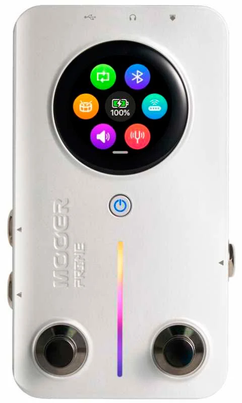 MOOER PRIME M2 SATIN SILVER PEDALERA MULTIEFECTOS GUITARRA