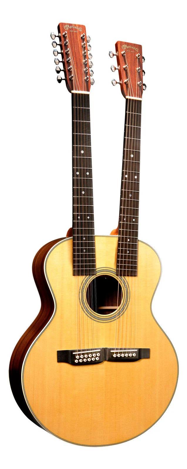 MARTIN GJ-28E-DOUBLENECK GUITARRA ELECTROACUSTICA DOBLE MASTIL GRAND JUMBO