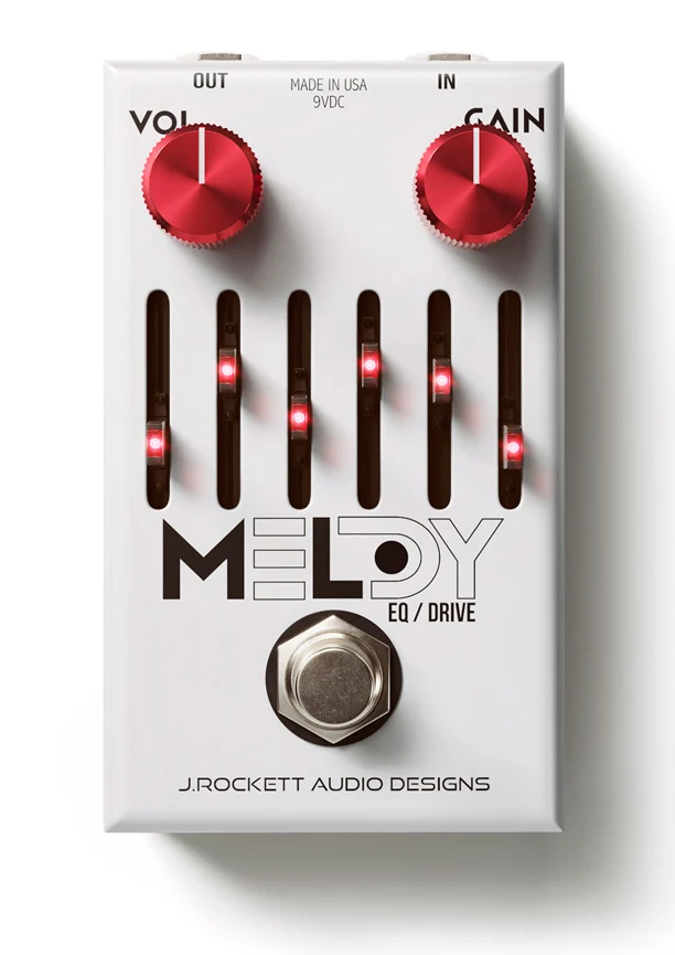 J. ROCKETT MELODY MARK LETTIERI PEDAL OVERDRIVE Y ECUALIZACION
