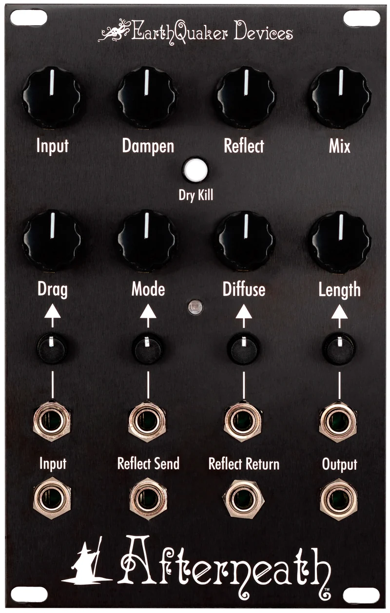 EARTHQUAKER DEVICES AFTERNEATH EURORACK MODULE MODULO REVERB
