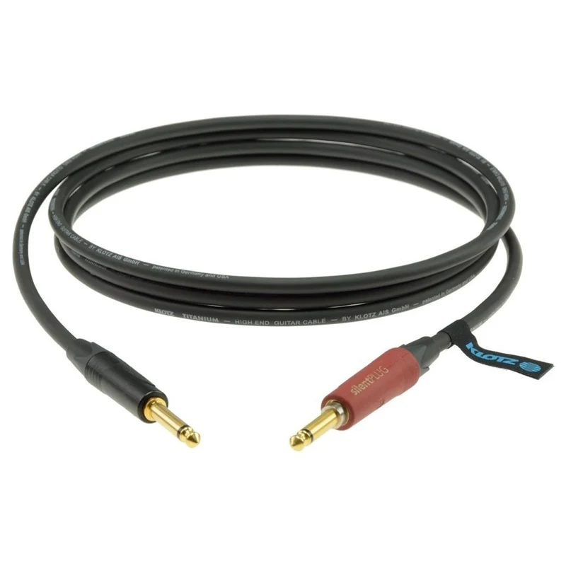 KLOTZ TI0450PSP HIGH END TITANIUM CABLE INSTRUMENTO 4.5 METROS