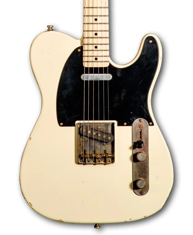 MAYBACH TELEMAN T54 GUITARRA ELECTRICA VINTAGE CREAM AGED