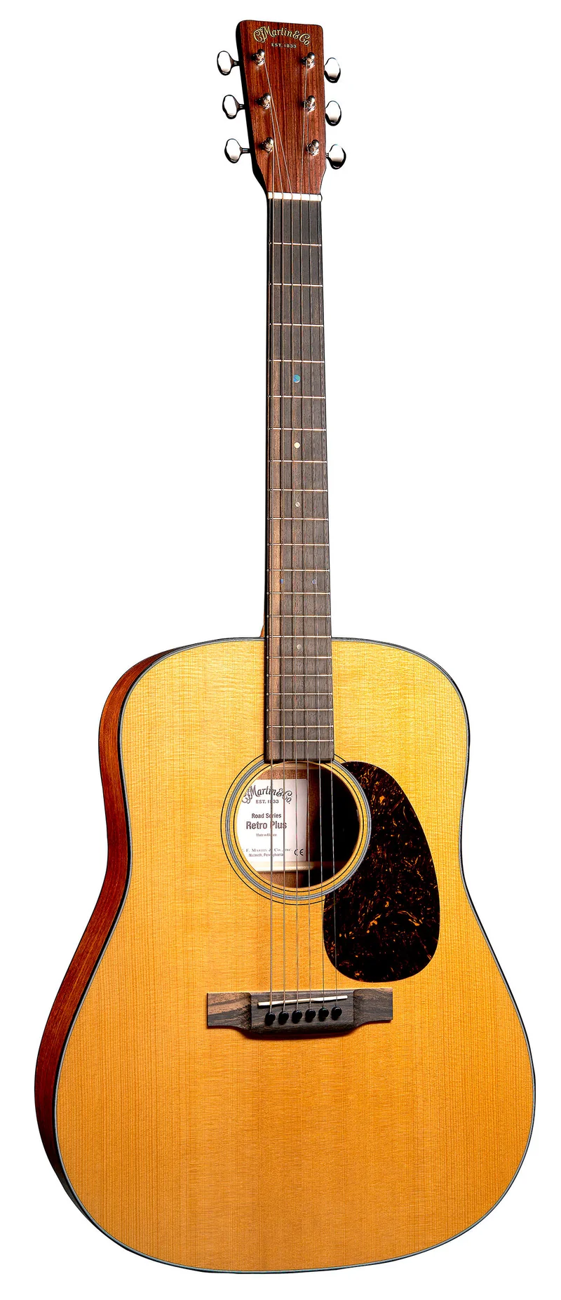 MARTIN DE RETRO PLUS GUITARRA ELECTROACUSTICA DREADNOUGHT