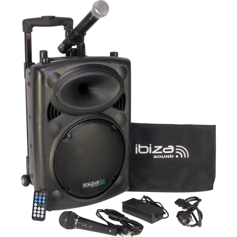 IBIZA SOUND PORT 10 VHF MKII SISTEMA DE SONIDO PORTATIL 1X10