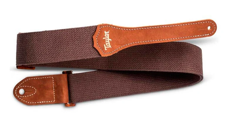 TAYLOR 4012-20 GS MINI STRAP COTTON CORREA GUITARRA CHOCOLATE BROWN