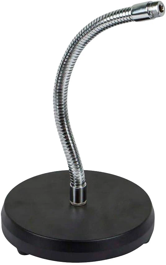 AUVISA MS032 SOPORTE SOBREMESA PARA MICROFONO CON CUELLO FLEXIBLE