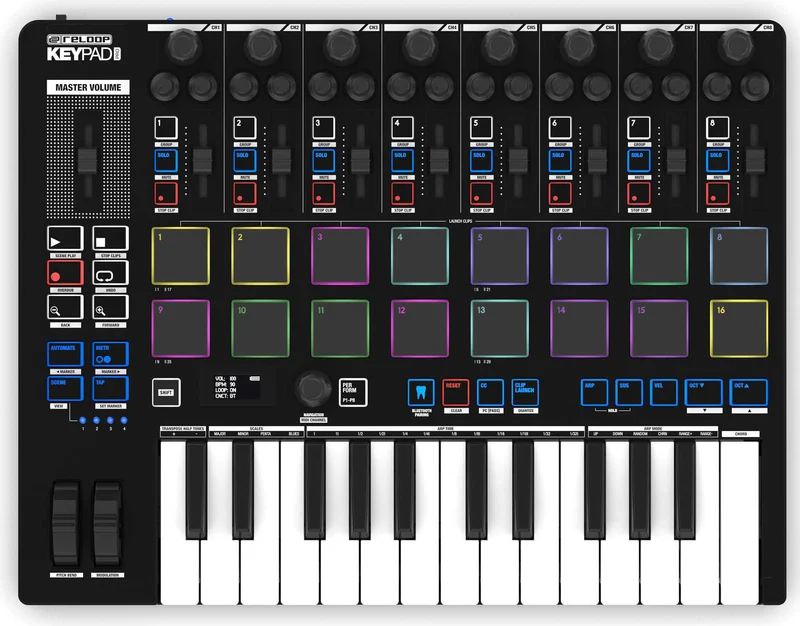 RELOOP KEYPAD PRO TECLADO CONTROLADOR MIDI