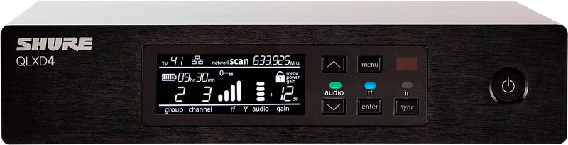 SHURE QLXD4E H51 RECEPTOR INALAMBRICO