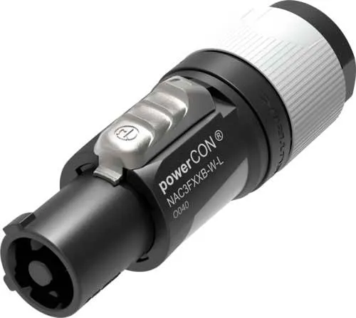 NEUTRIK NAC3FXXB-W-L CONECTOR AEREO POWERCON HEMBRA PARA CABLE DE 10 A 16 MM