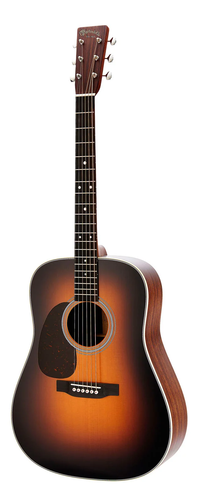 MARTIN D-28-SATIN-BST-L-GE STANDARD GOLDEN ERA 1935 GUITARRA ACUSTICA ZURDOS DREADNOUGHT SATIN BURST