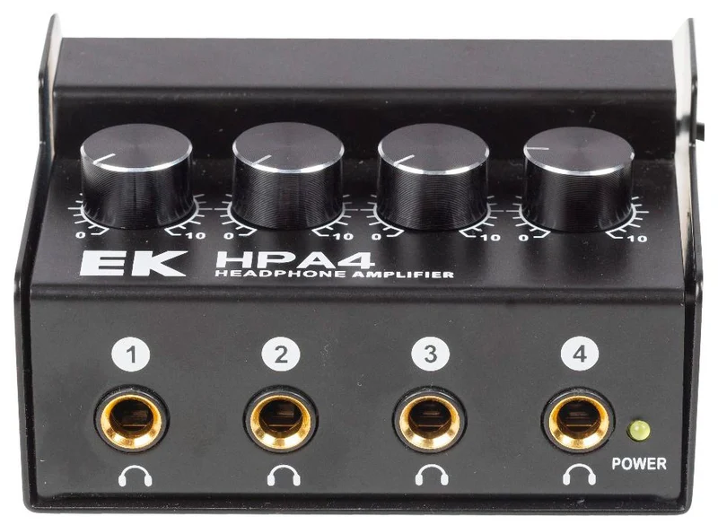 EK AUDIO HPA4 AMPLIFICADOR AURICULARES 4 CANALES