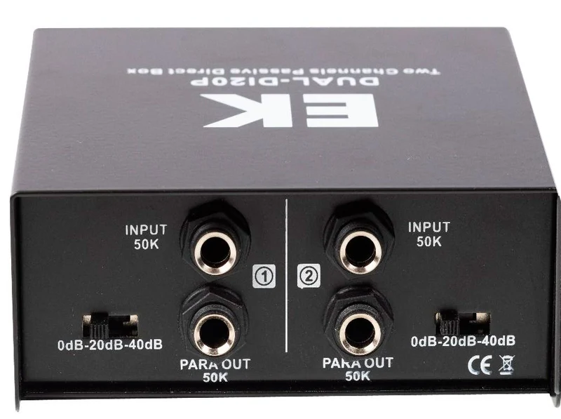 EK AUDIO DI20P CAJA DIRECTA PASIVA DE DOS CANALES