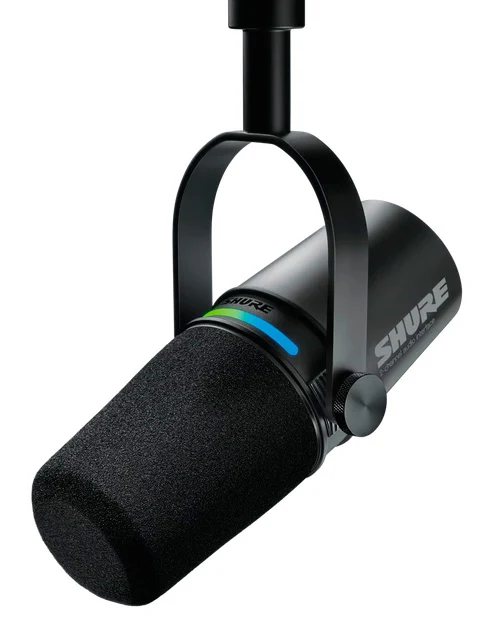 SHURE MV7I MICROFONO INTELIGENTE CON INTERFAZ DE AUDIO