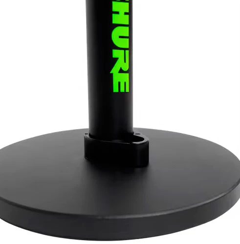 SHURE BY GATOR DESKTOP1 SOPORTE MICROFONO MESA BASE REDONDA