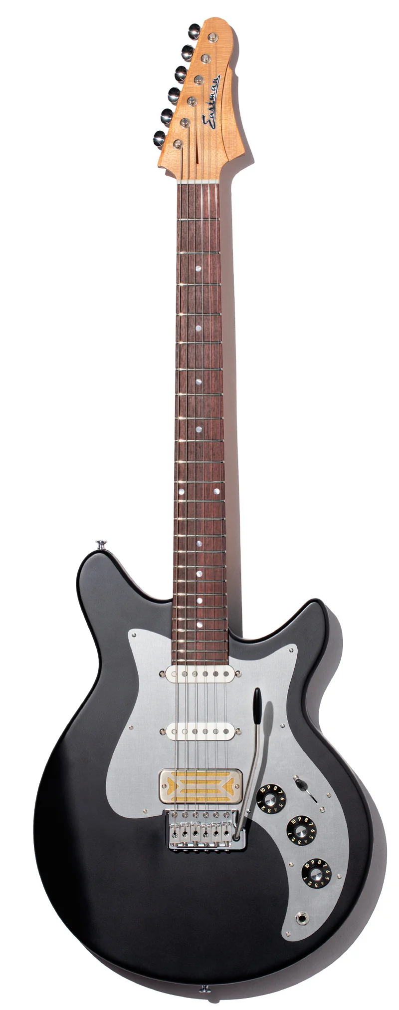 EASTMAN FT-DC-62 MB FULLERTONE DOUBLE CUT GUITARRA ELECTRICA MOSS BLACK