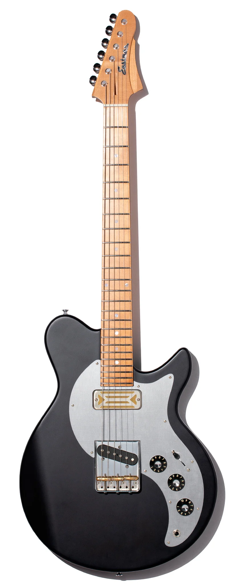 EASTMAN FT-SC-52 MB FULLERTONE SINGLE CUT GUITARRA ELECTRICA MOSS BLACK