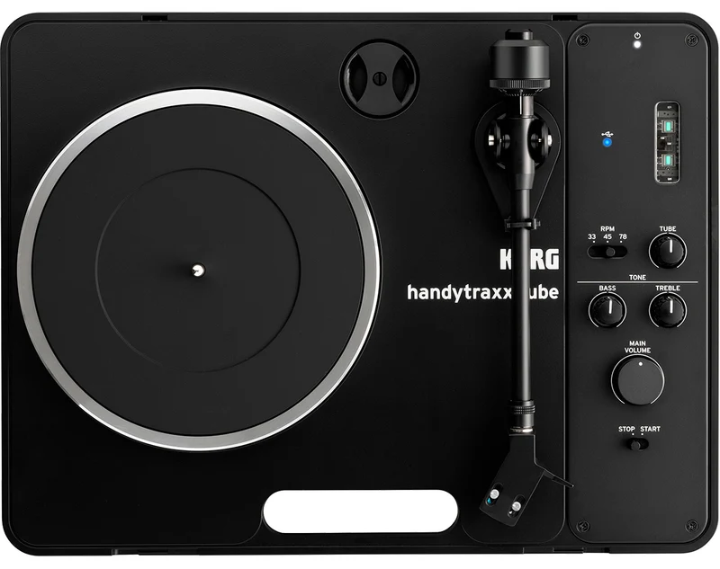 KORG HANDYTRAXX TUBE PLATO GIRADISCOS