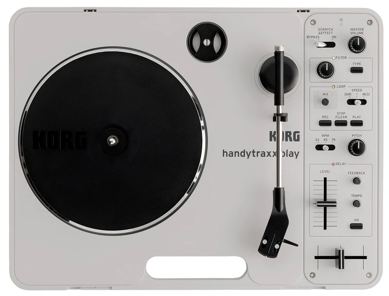 KORG HANDYTRAXX PLAY PLATO GIRADISCOS