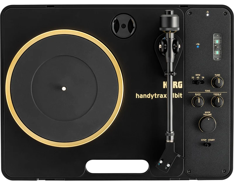 KORG HANDYTRAXX 1BIT PLATO GIRADISCOS
