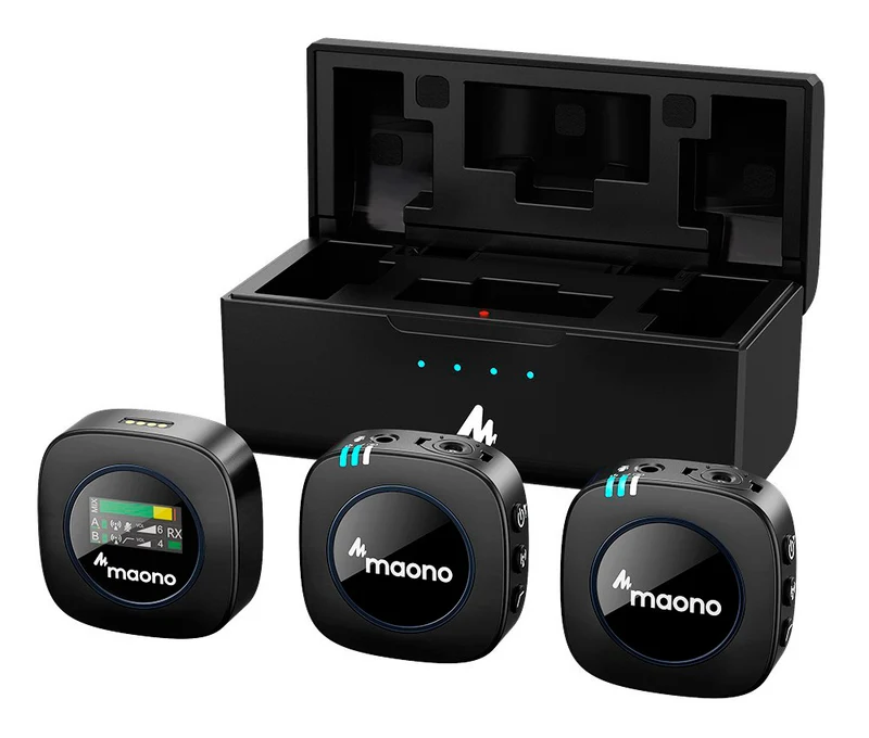 MAONO AU-WM821 SISTEMA INALAMBRICO DOBLE MICROFONO
