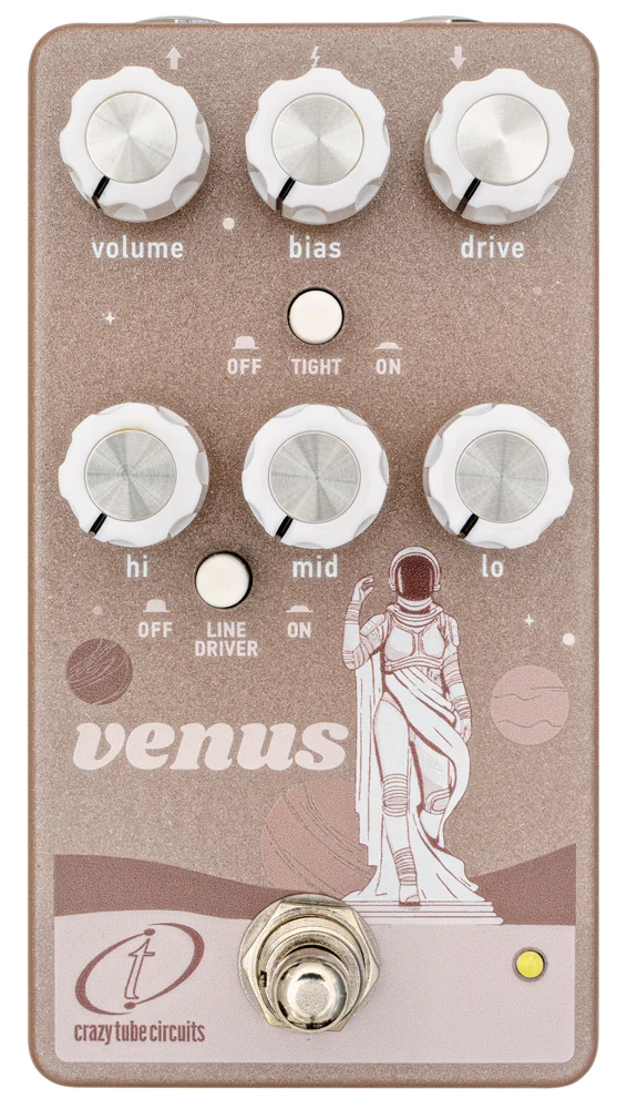 CRAZY TUBE CIRCUITS VENUS PEDAL OVERDRIVE
